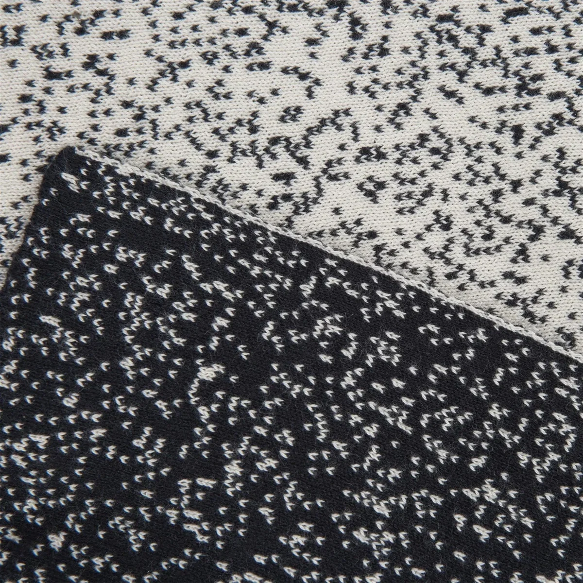 Speckled Knitted Throw – image 4