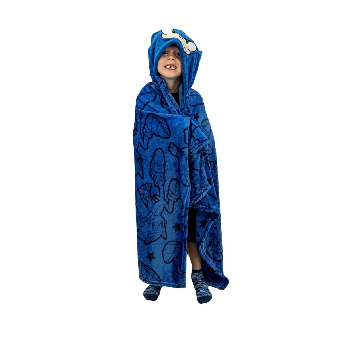 Hood Black Blanket – image 2