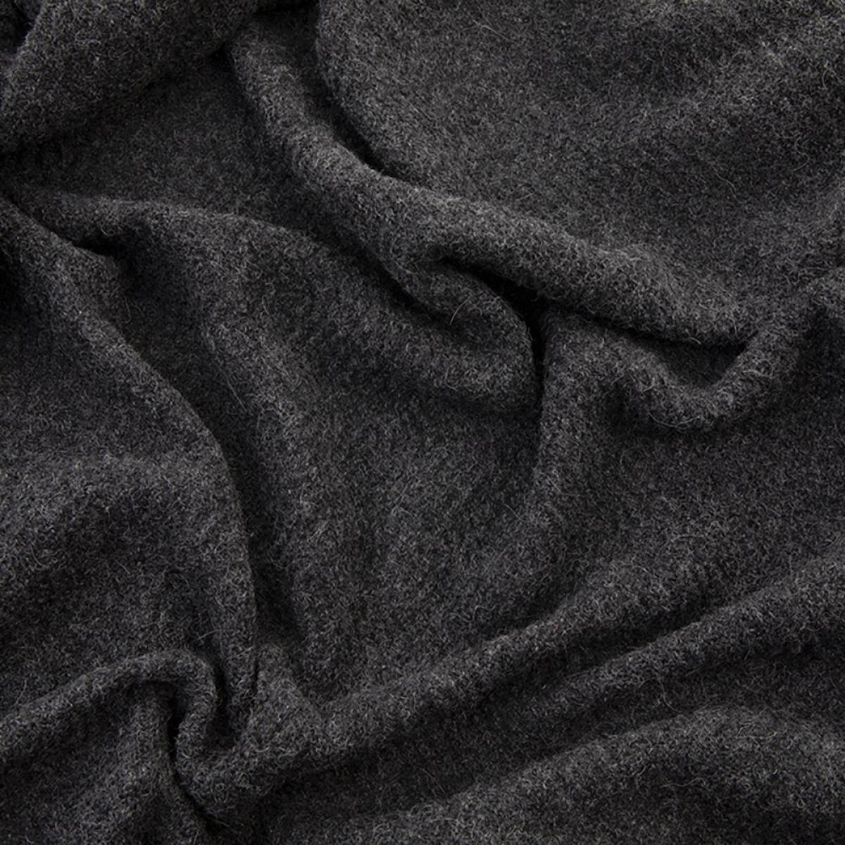 TUWI - Wave Knitted Throw - 130x180cm - Charcoal – image 3