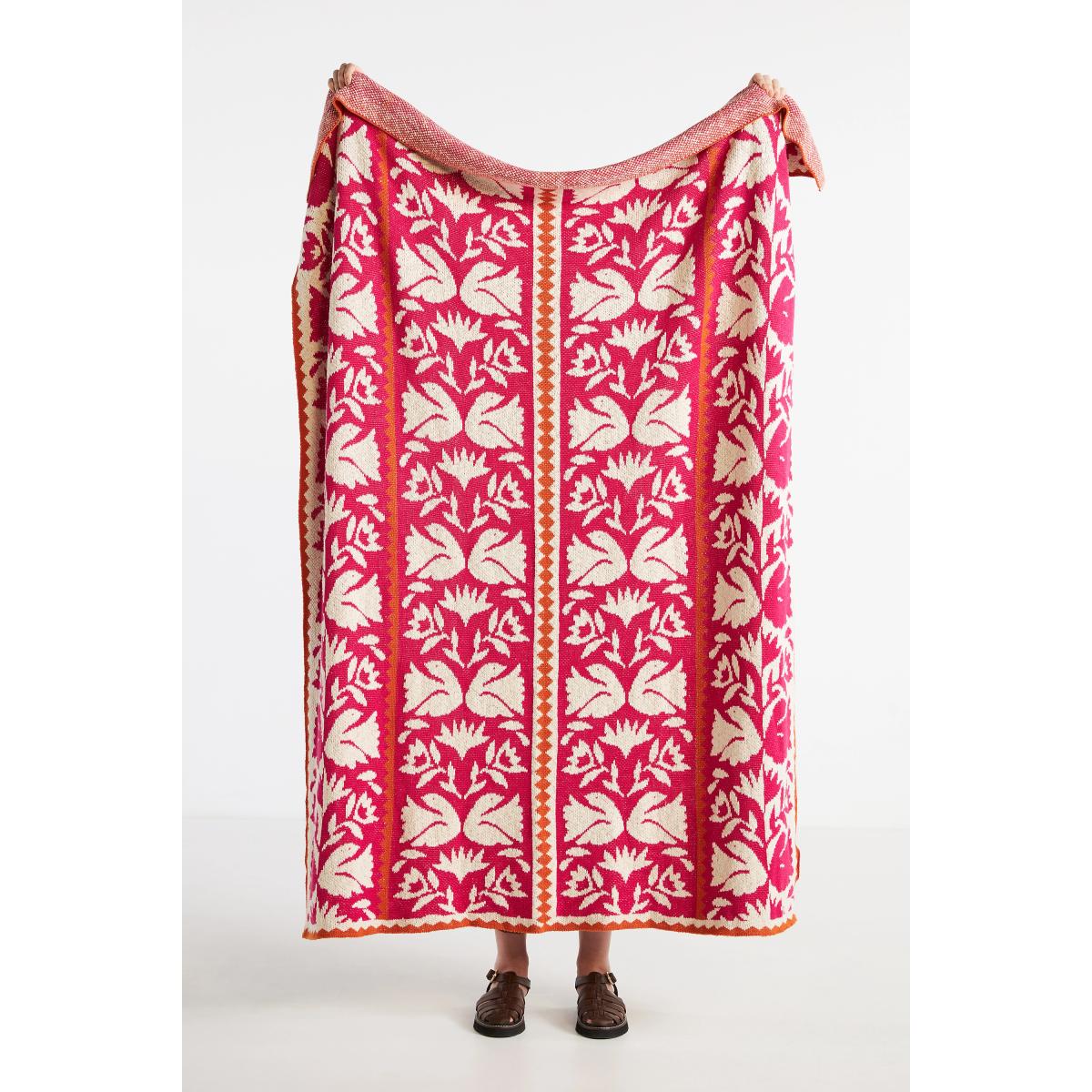 Sonnie Animal Motif Lightweight Cotton Throw Blanket – image 2