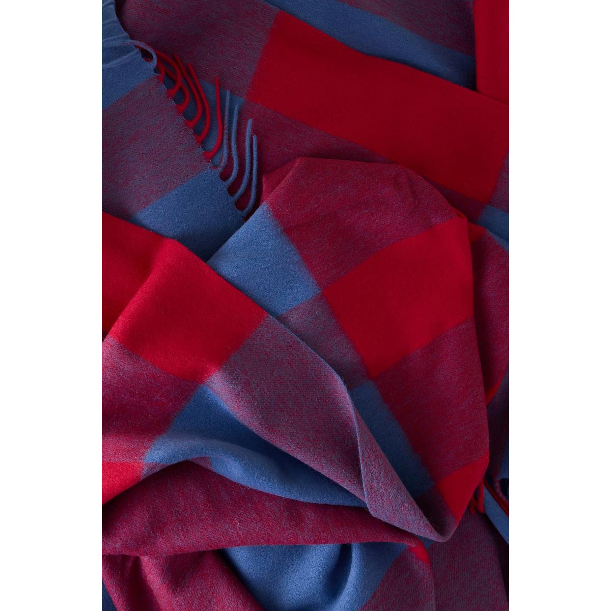 TBCo Lambswool Check Throw Blanket – image 3