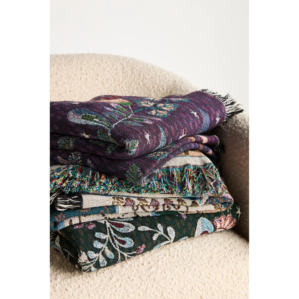 Willa Cotton Woven Throw Blanket – image 3