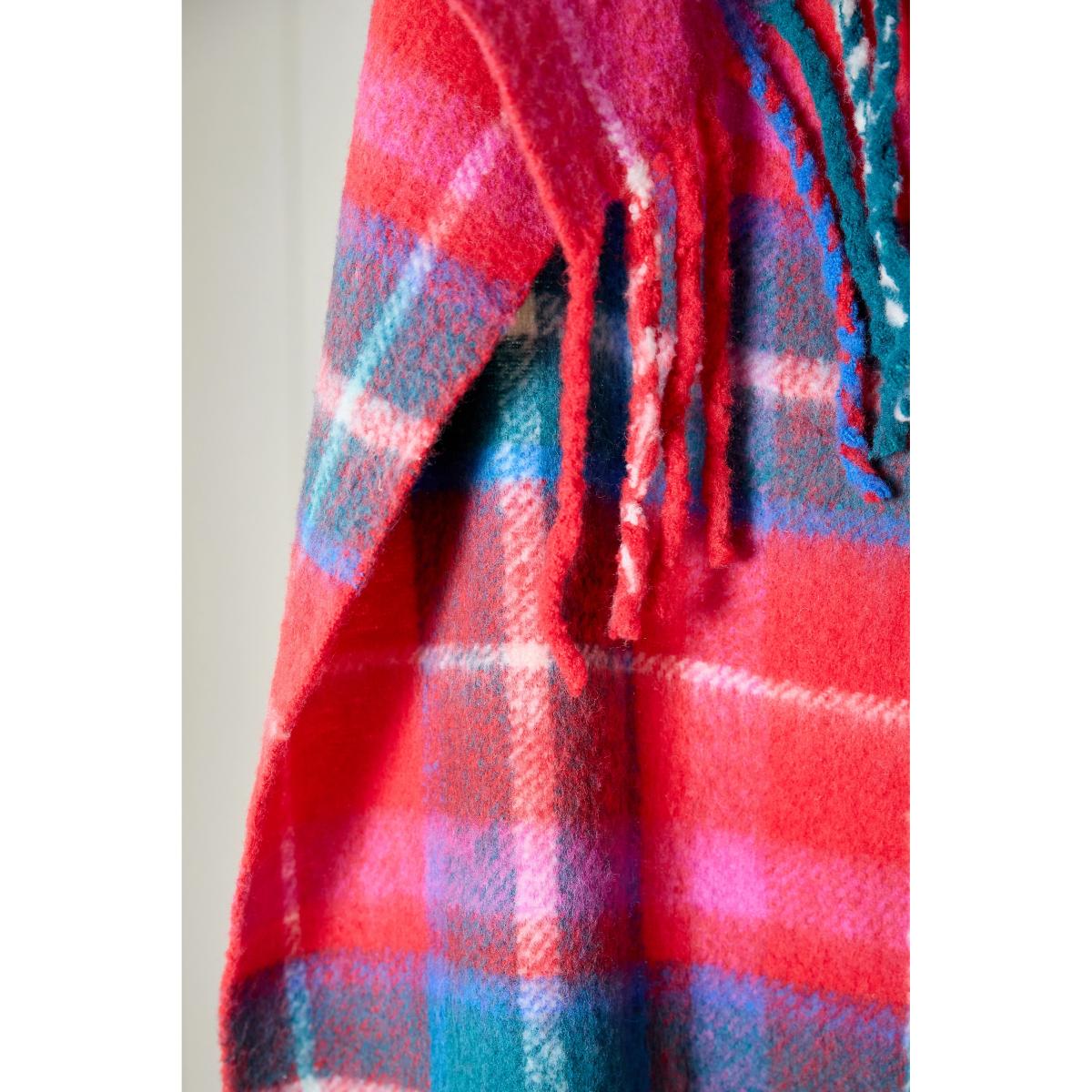 Tartan Wool Plaid Throw Blanket – image 2
