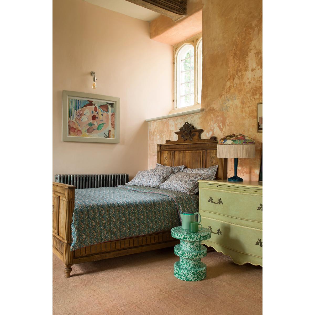Coco & Wolf Strawberry Thief Quilted Bedspread – image 4