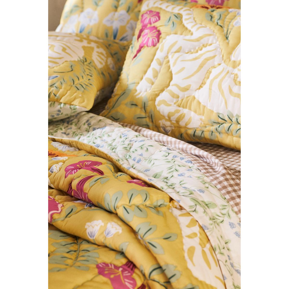 Xenia Cotton Tiger Printed Quilted Bedspread – image 2