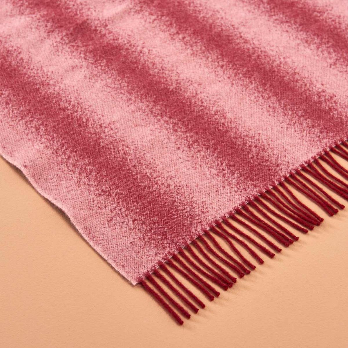 Burgundy and Blush Tide Blanket – image 5