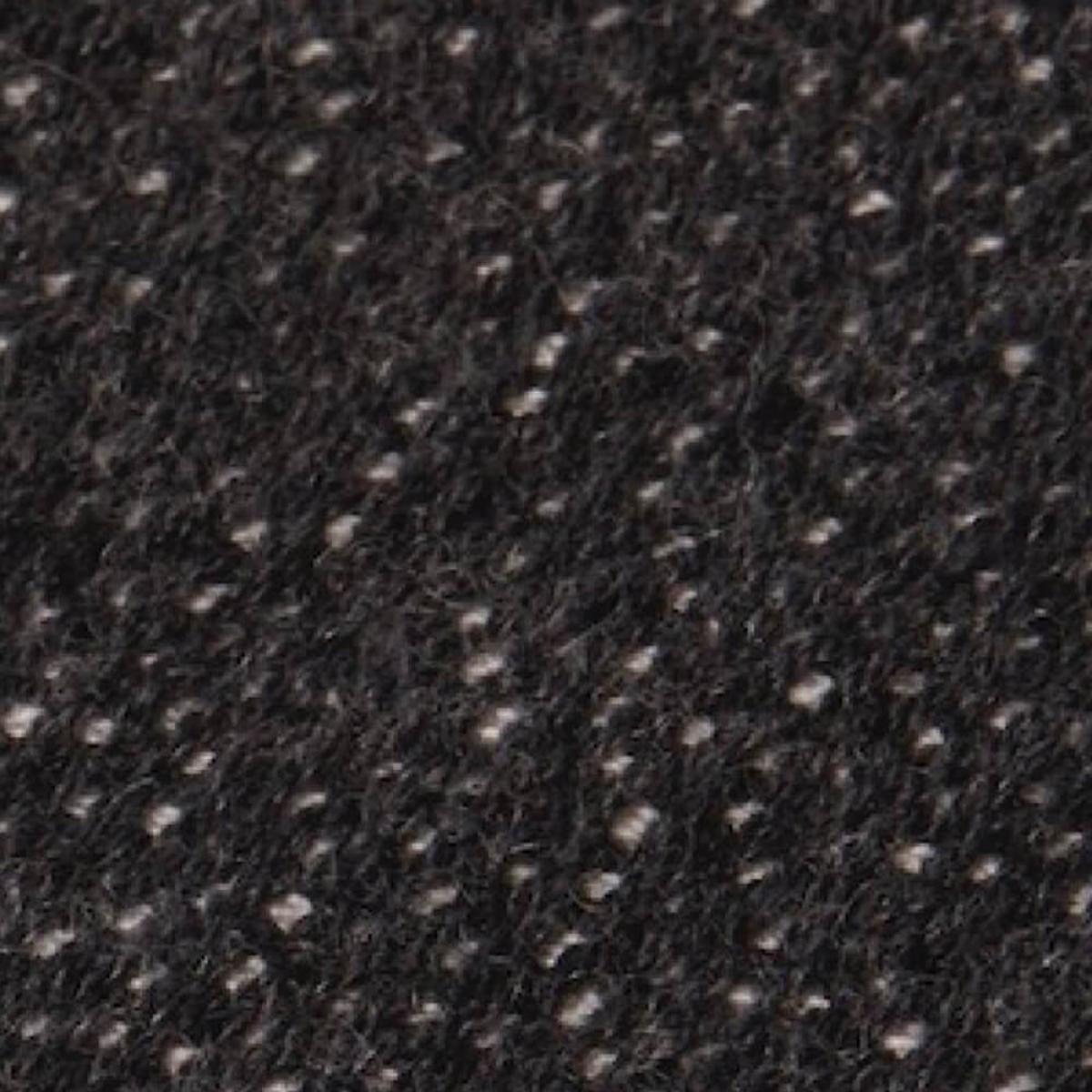 Charcoal & White Brickstone Cashmere Blanket – image 3