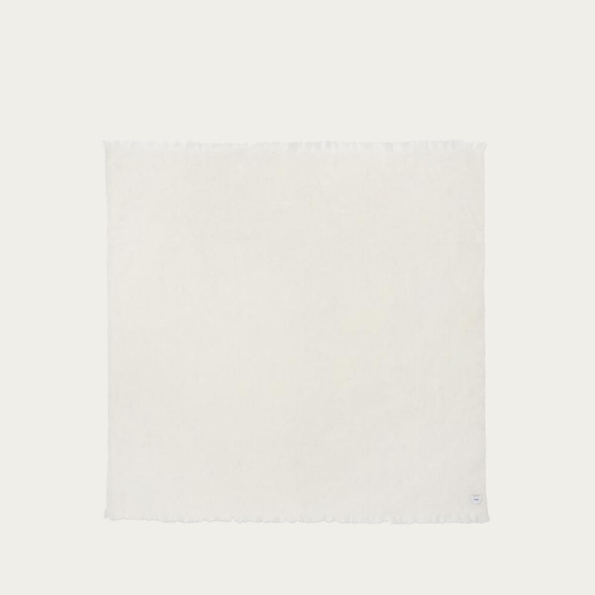 White Mohair Blanket V108 – image 4