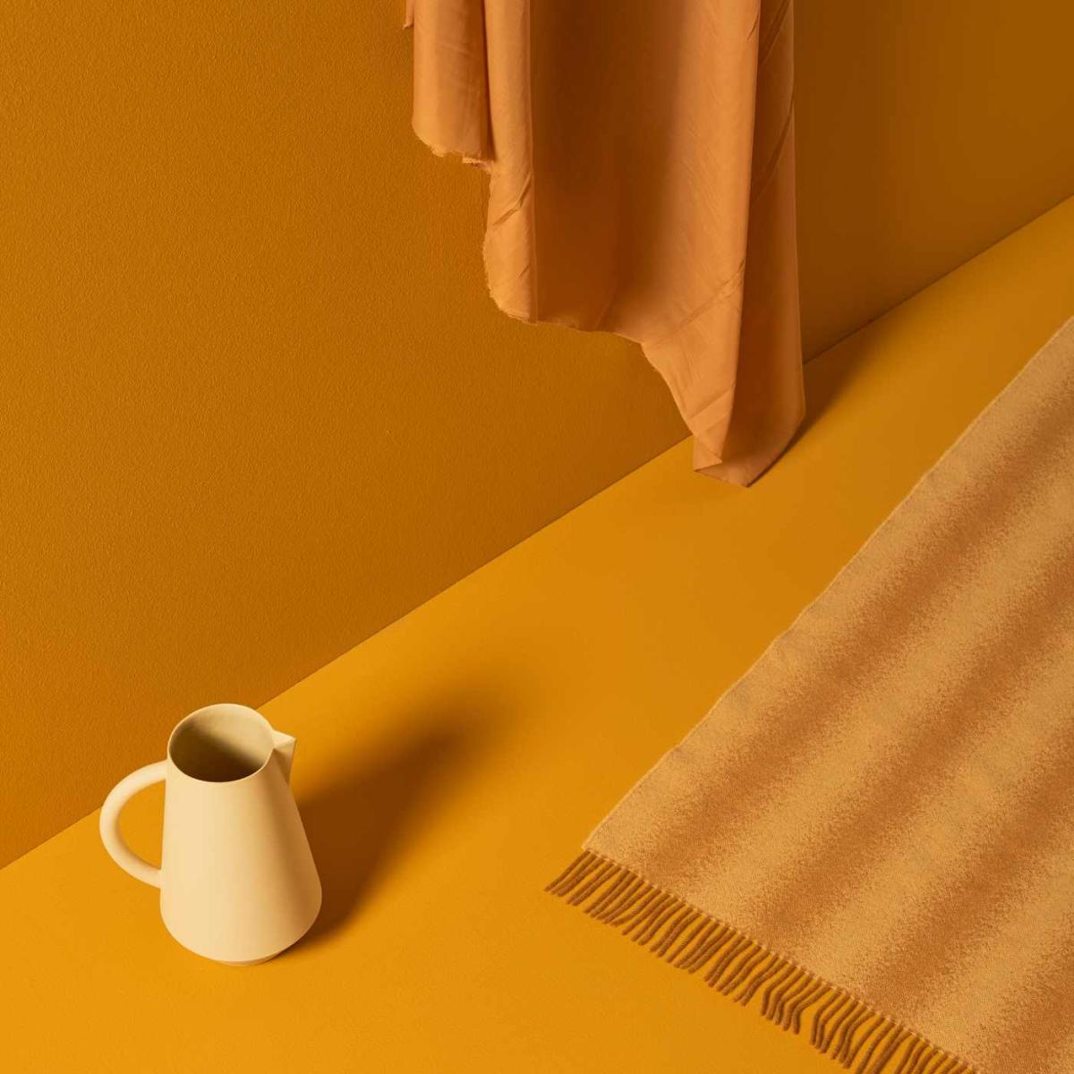 Yellow and Mustard and Blush Tide Blanket – image 2