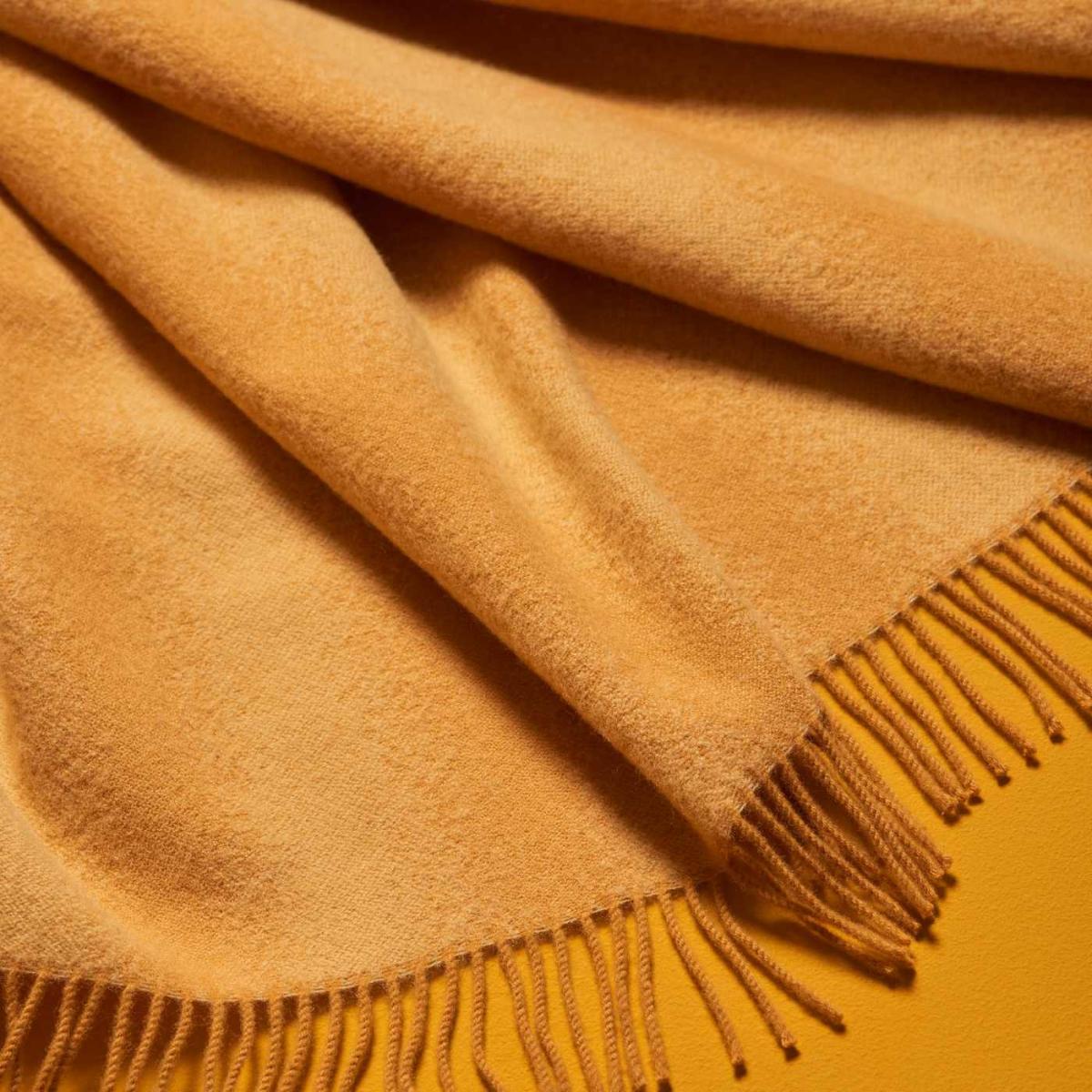 Yellow and Mustard and Blush Tide Blanket – image 3