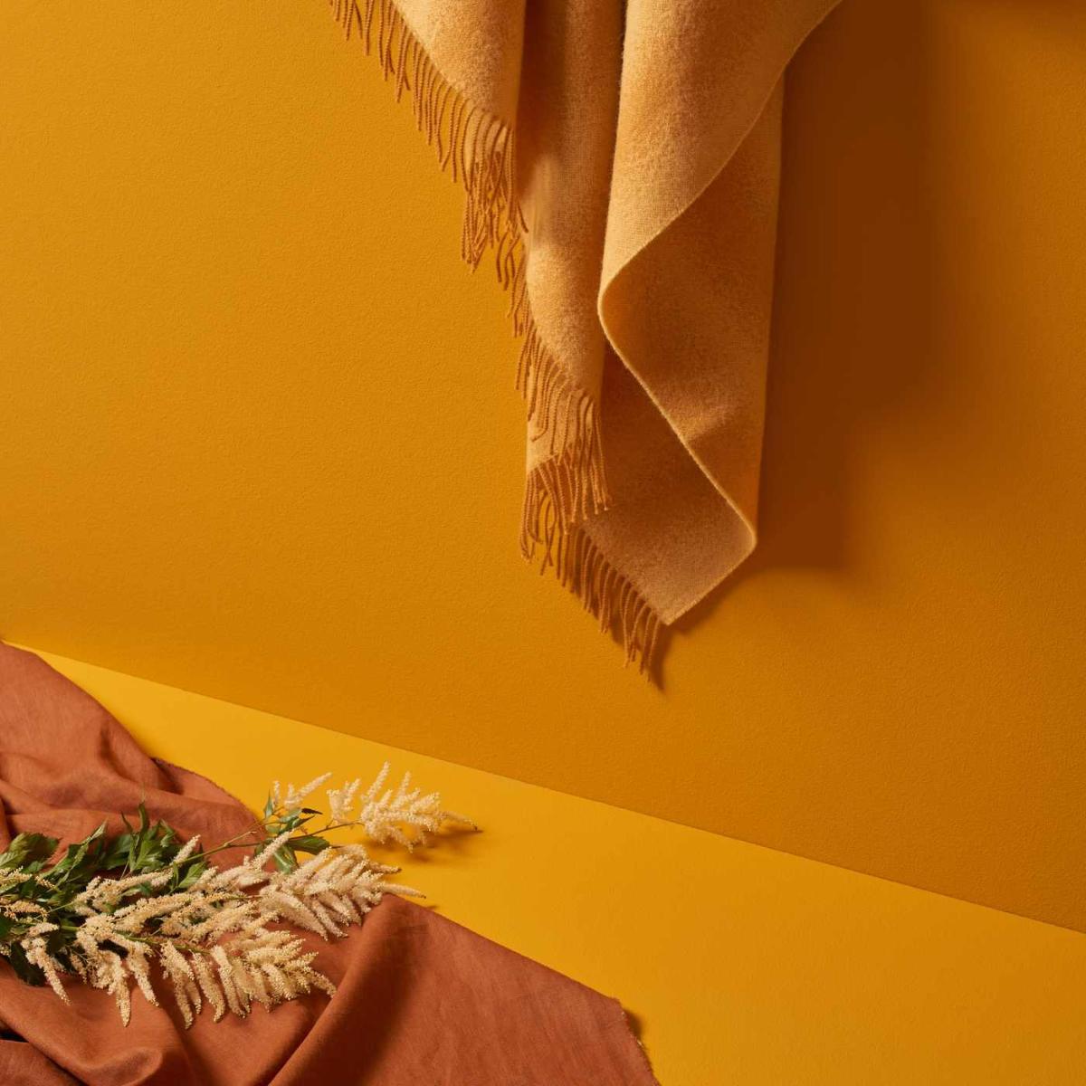 Yellow and Mustard and Blush Tide Blanket – image 4