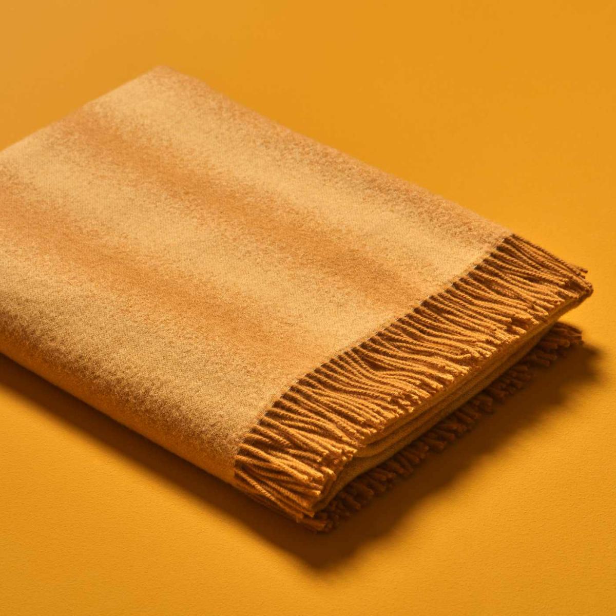 Yellow and Mustard and Blush Tide Blanket – image 5