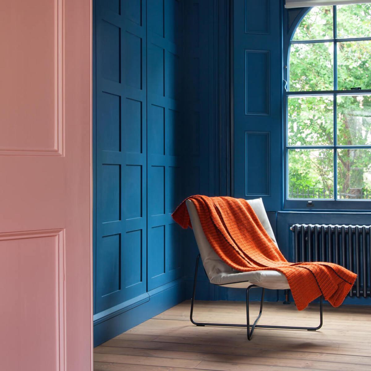 Coral Braided Throw – image 2