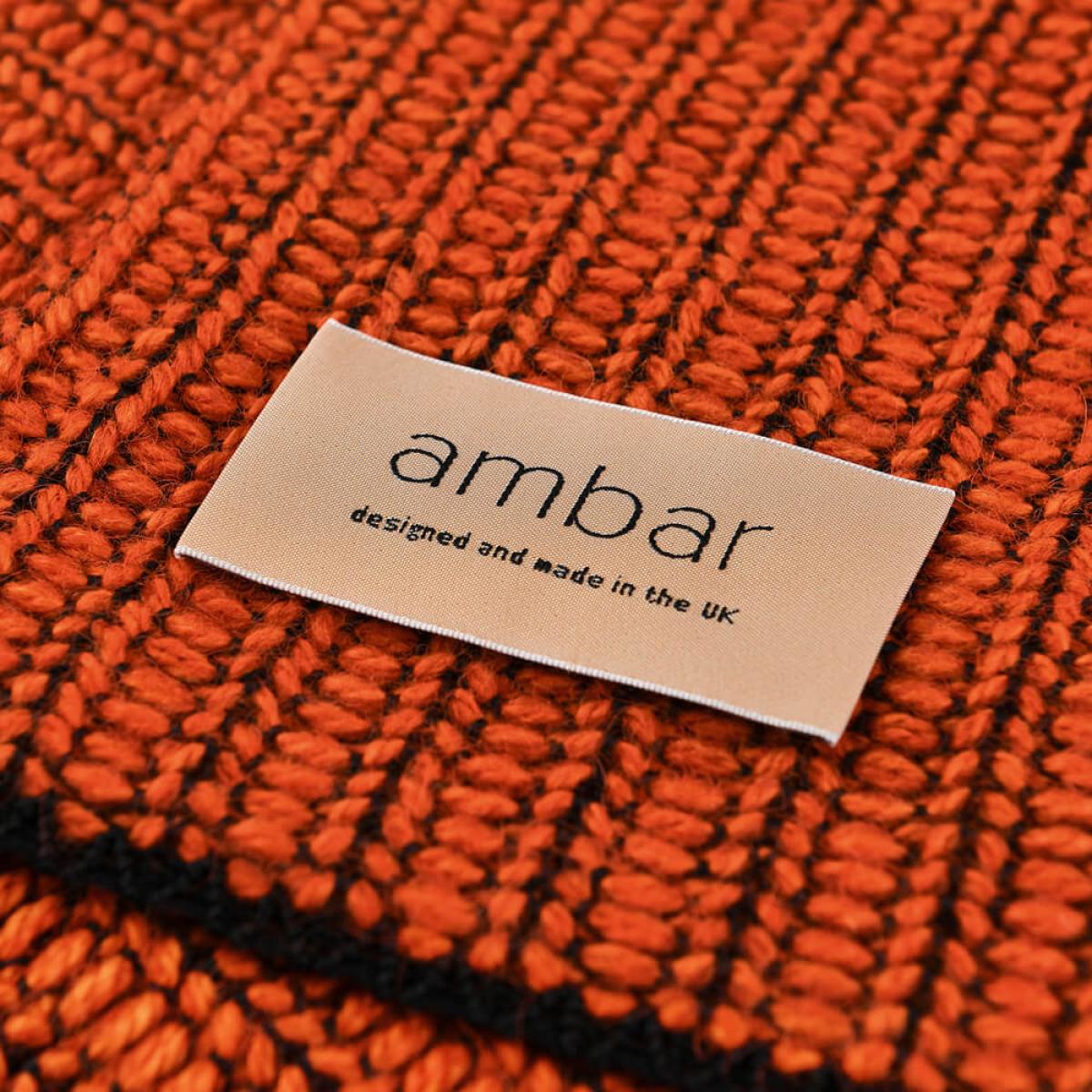 Coral Braided Throw – image 4