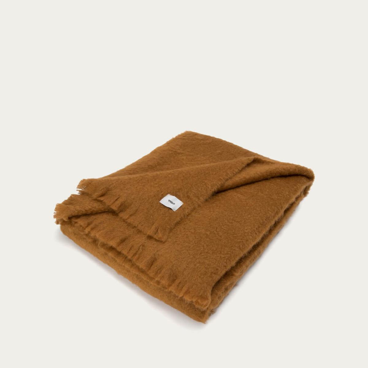 Camel Mohair Blanket V108 – image 3