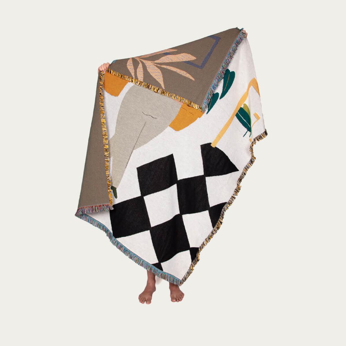 Dresden Cotton Throw – image 2