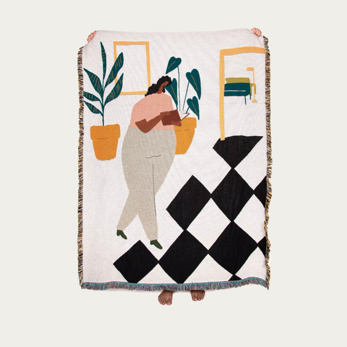 Dresden Cotton Throw – image 3