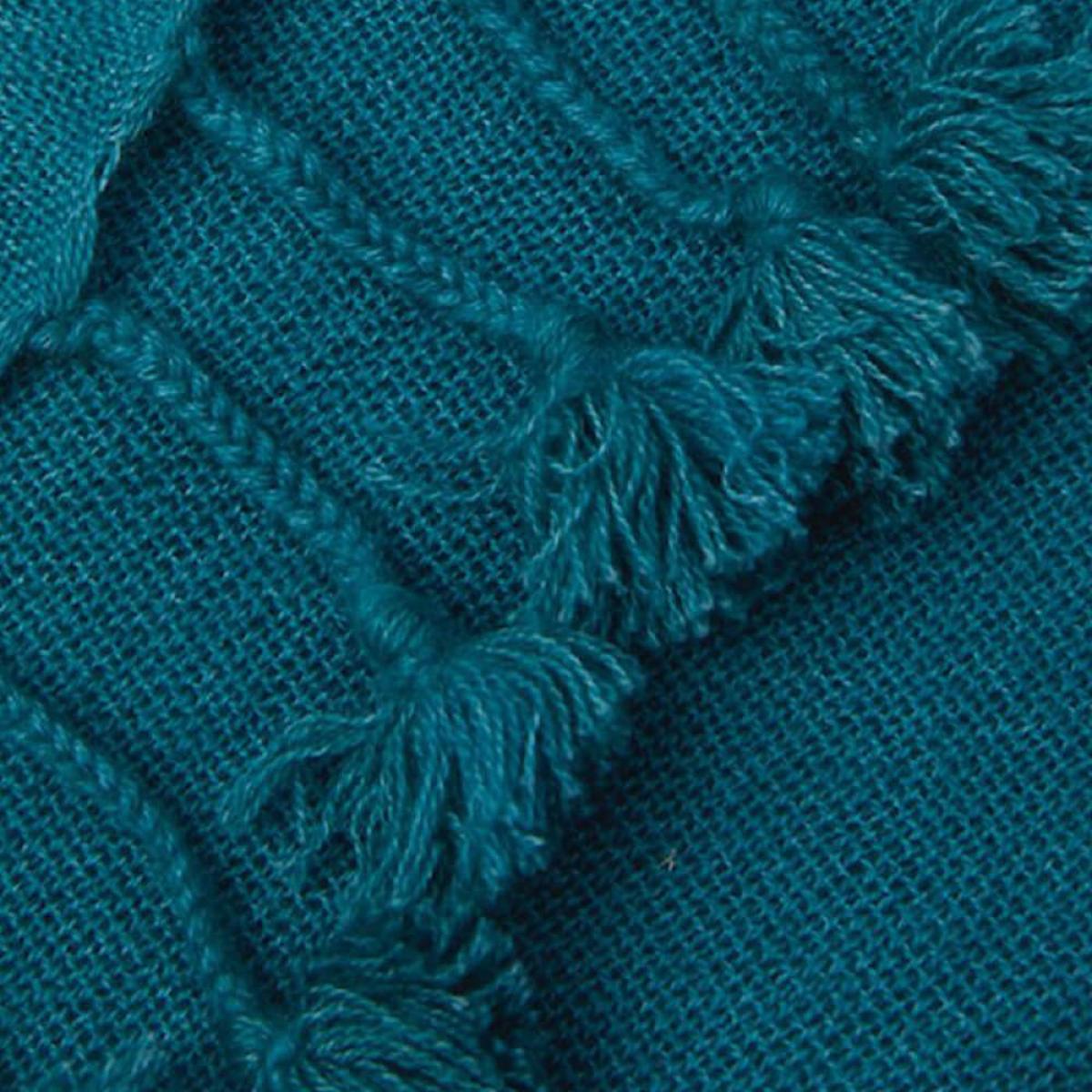 Cord Wanaka Cashmere Throw with Pompoms – image 2