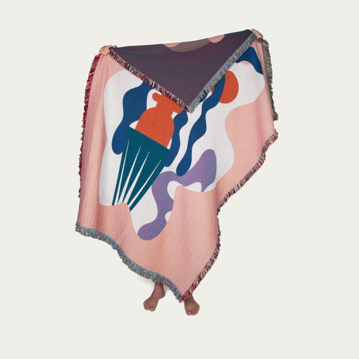 Badu Cotton Throw – image 2
