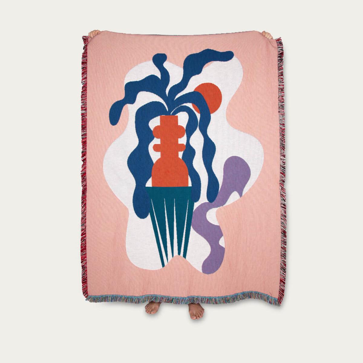 Badu Cotton Throw – image 3