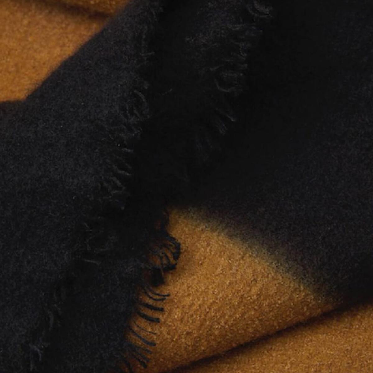 Bronze Hand Felted Blanket Dip Dye – image 2
