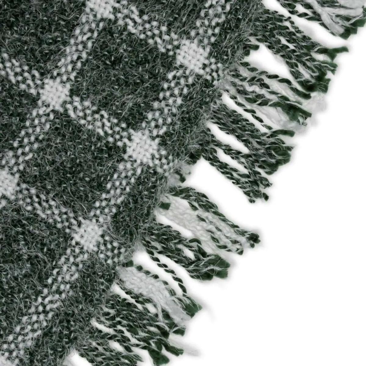Chequers Throw, Green – image 4