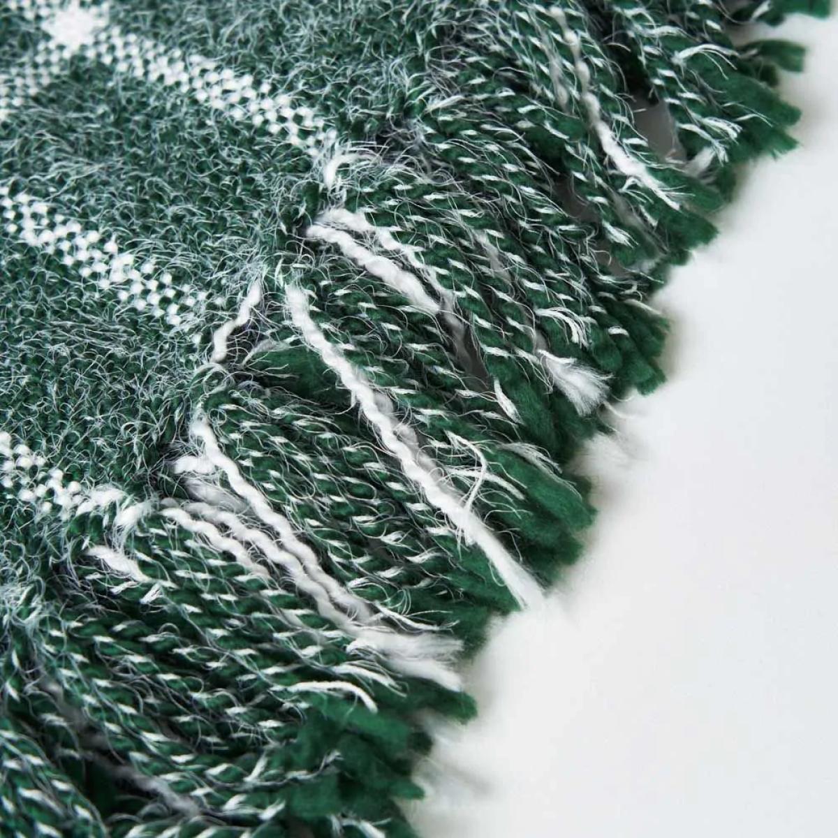 Chequers Throw, Green – image 5