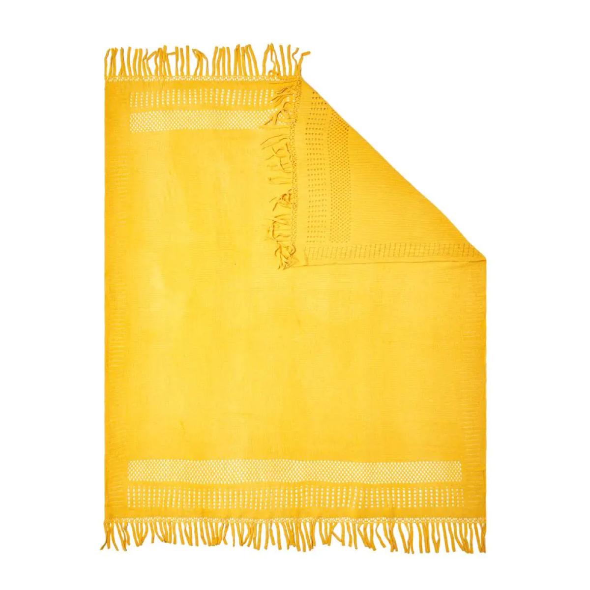 Elba Throw, Yellow – image 2