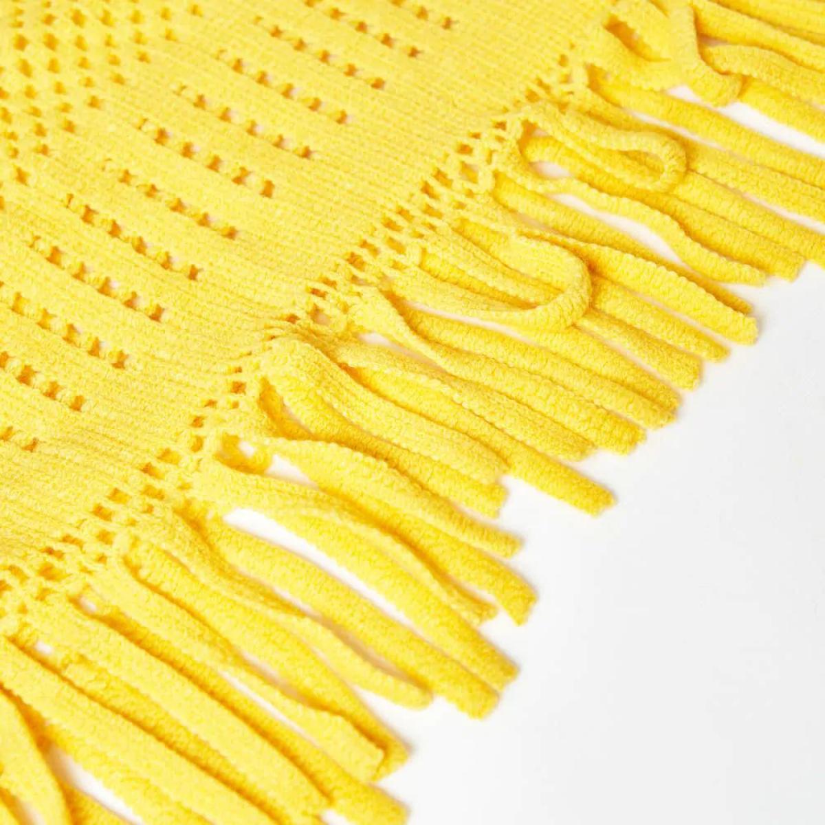 Elba Throw, Yellow – image 3