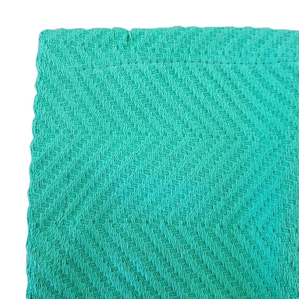 Herringbone Bedspread, Jade – image 2