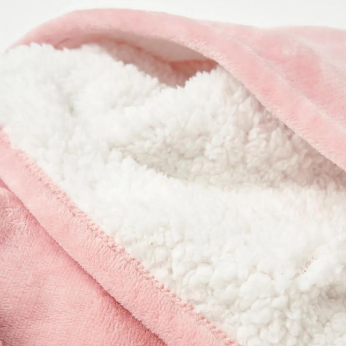 Hoodie Blanket, Pink – image 2