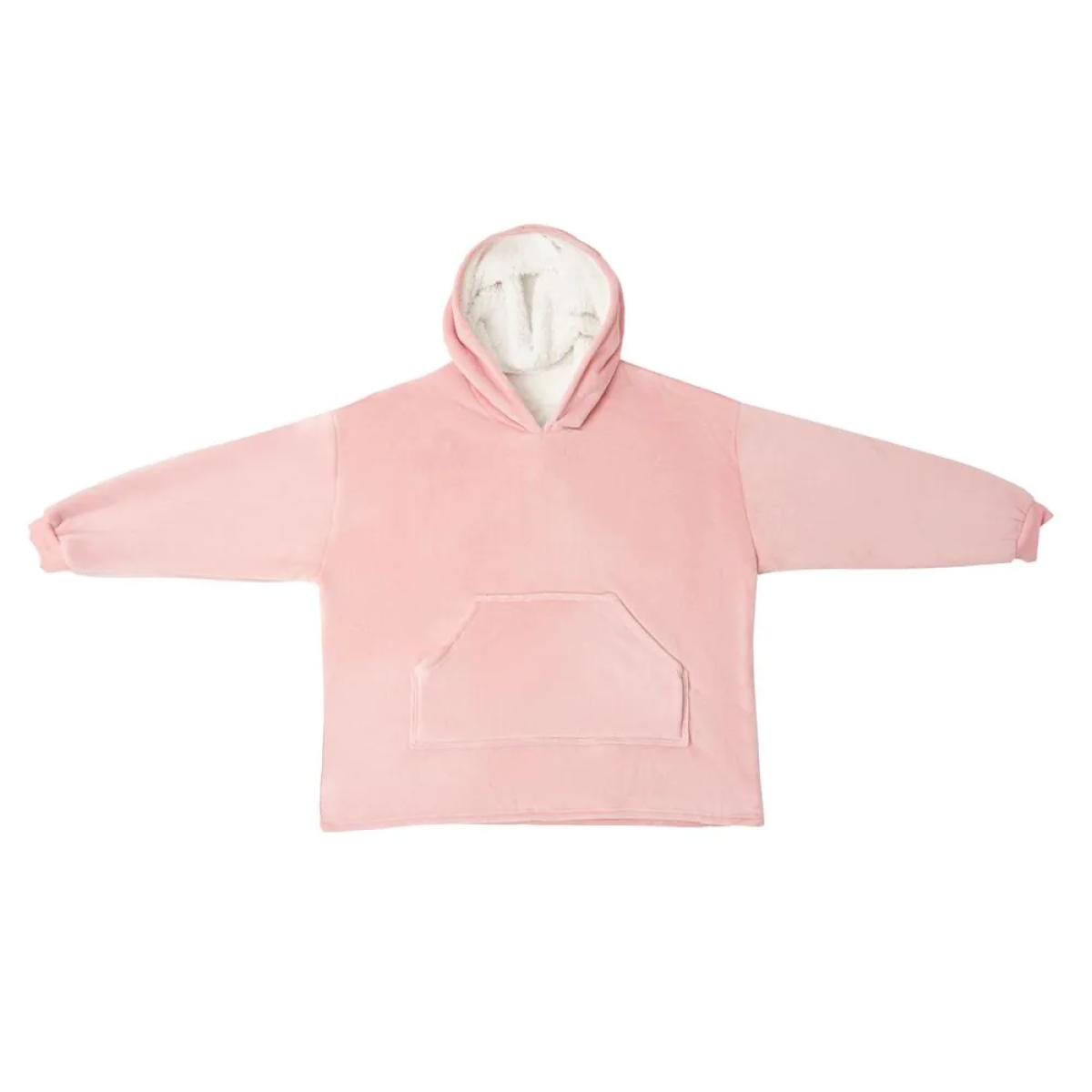 Hoodie Blanket, Pink – image 4