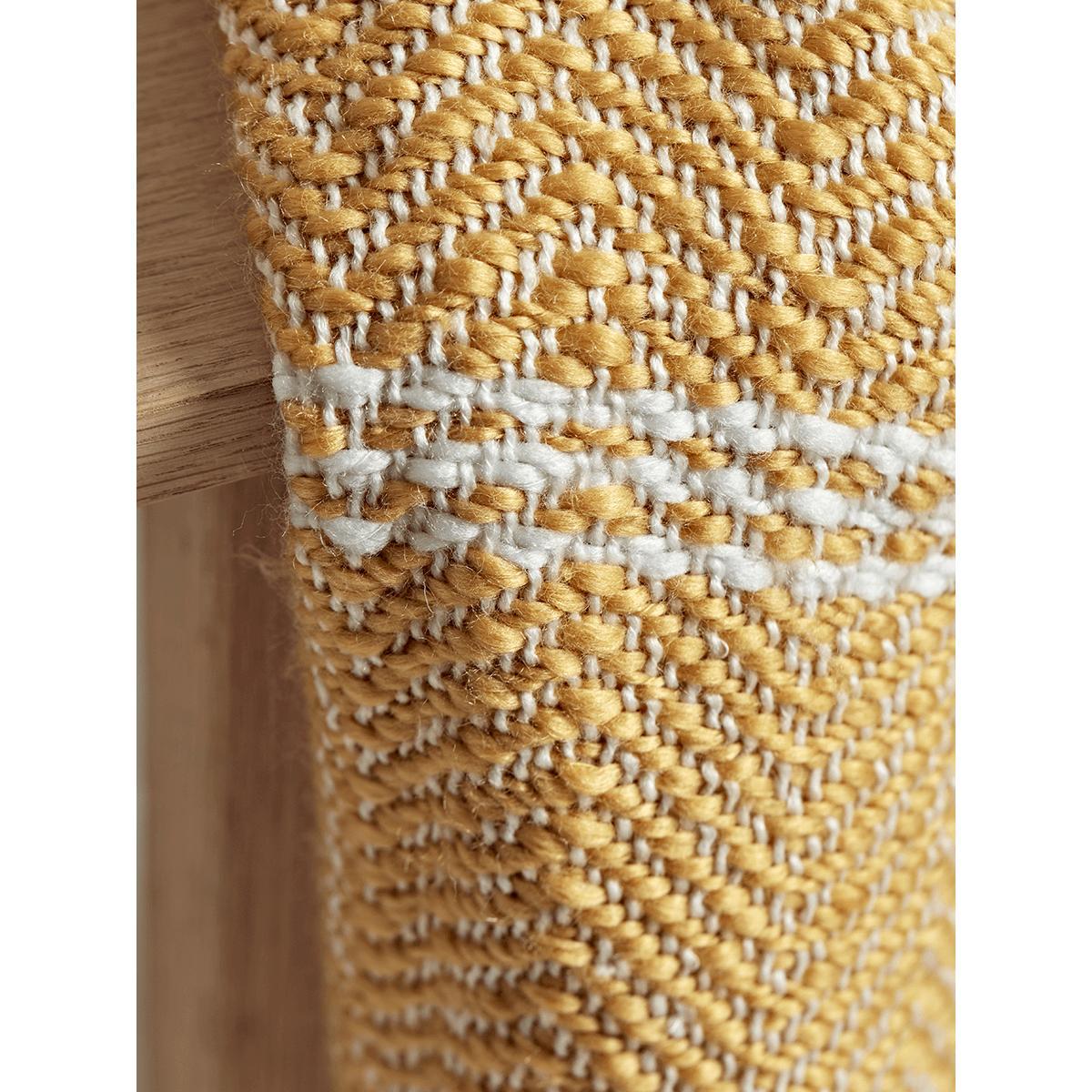 Mustard Chevron Throw – image 2