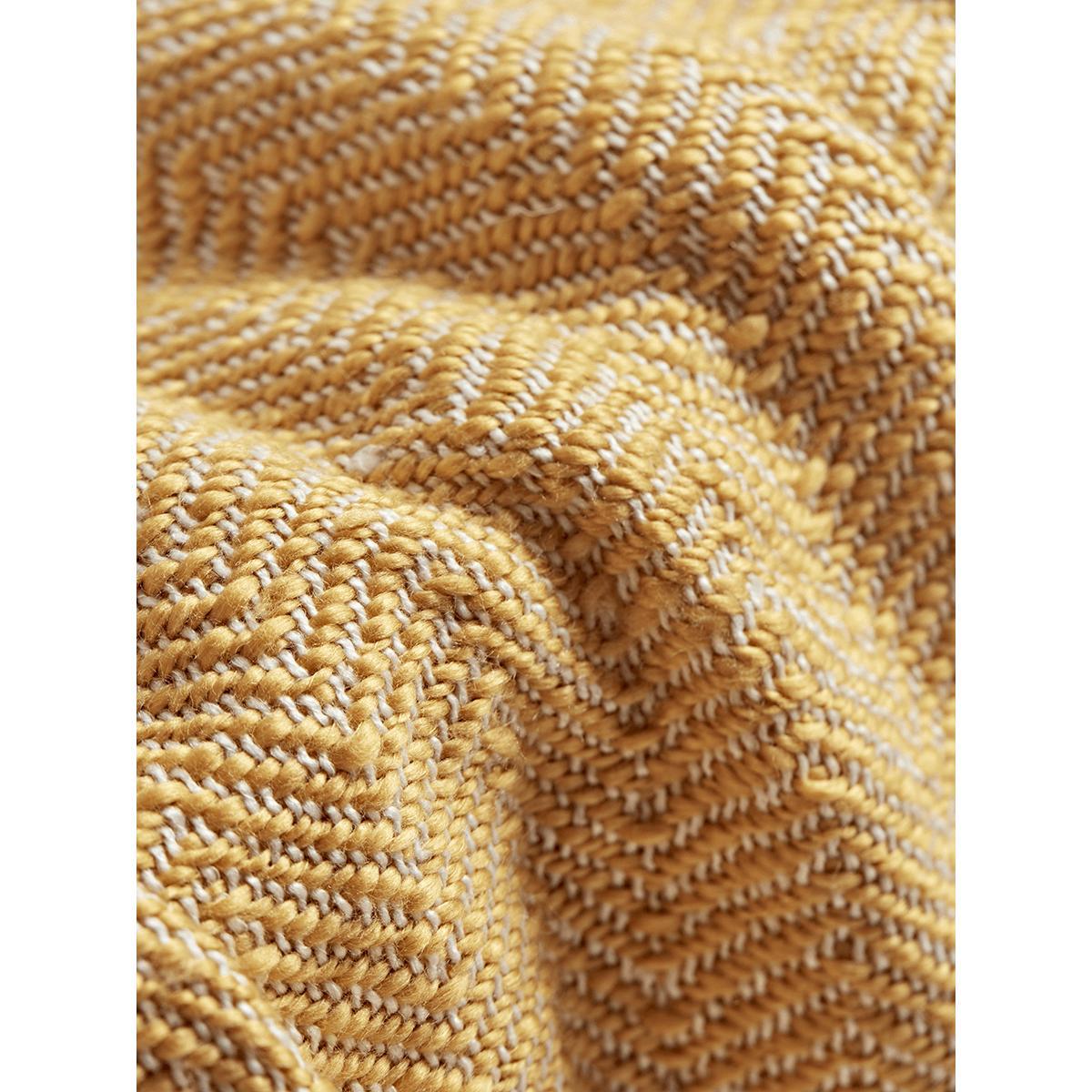 Mustard Chevron Throw – image 3