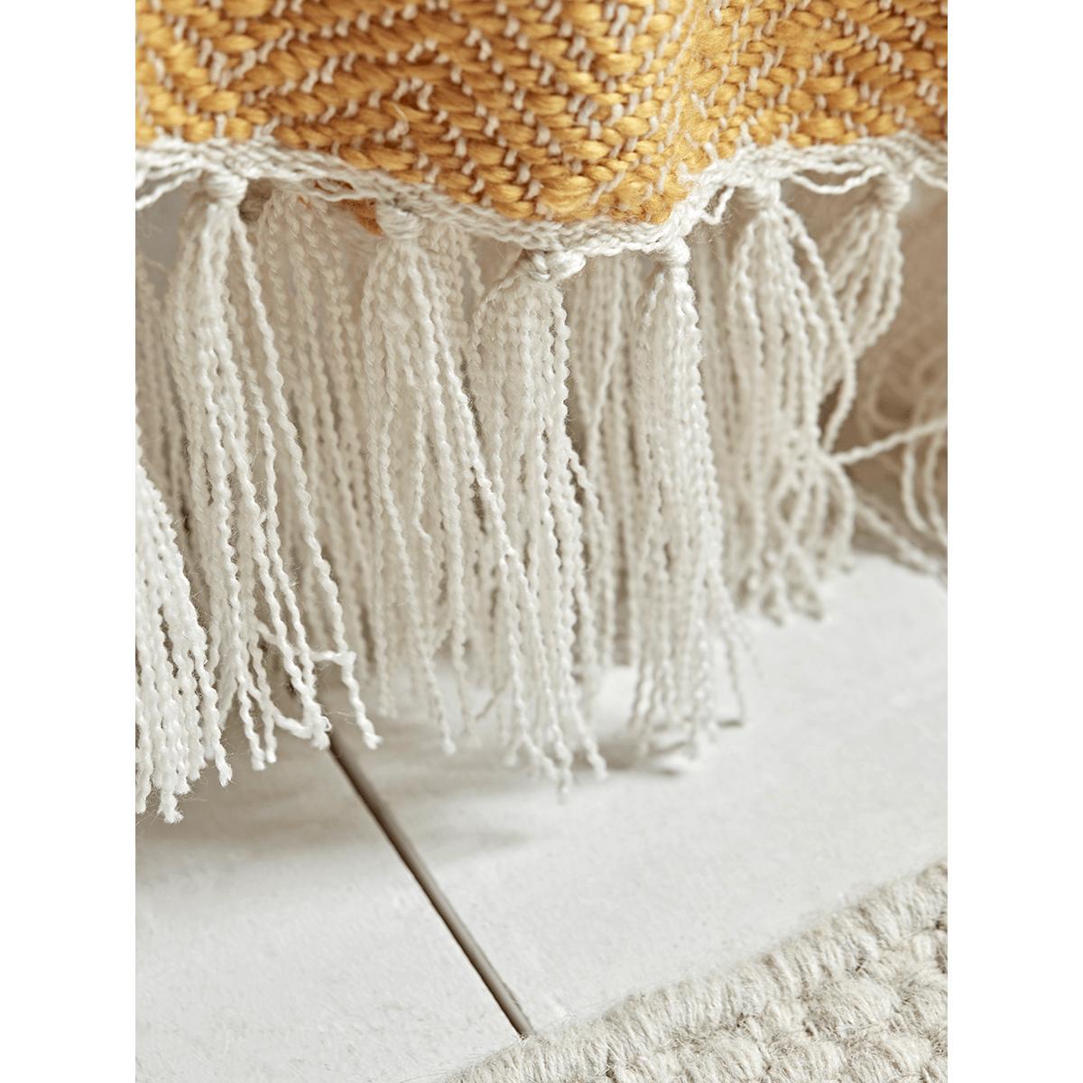 Mustard Chevron Throw – image 4