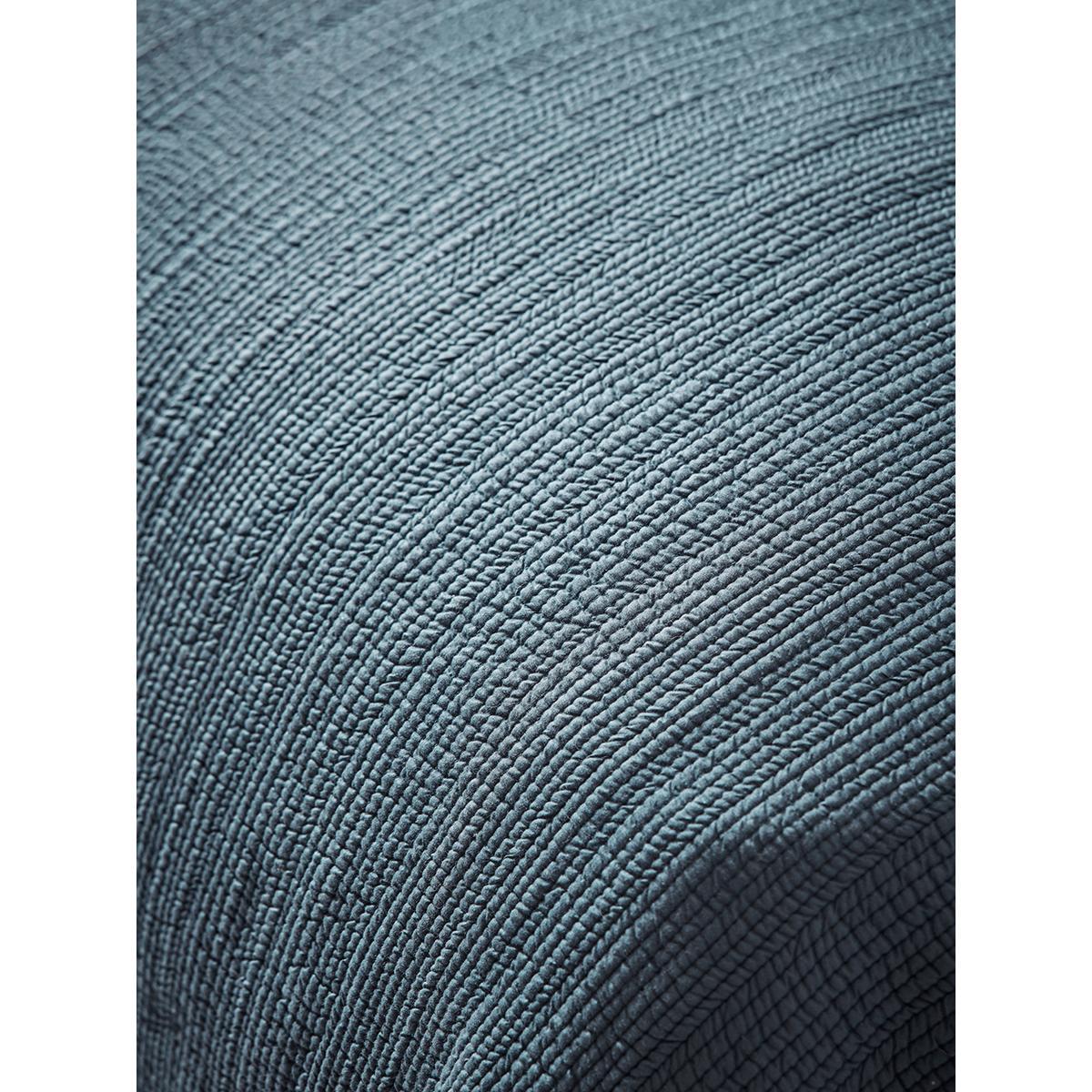 Cotton Quilted Bedspread - Teal – image 3