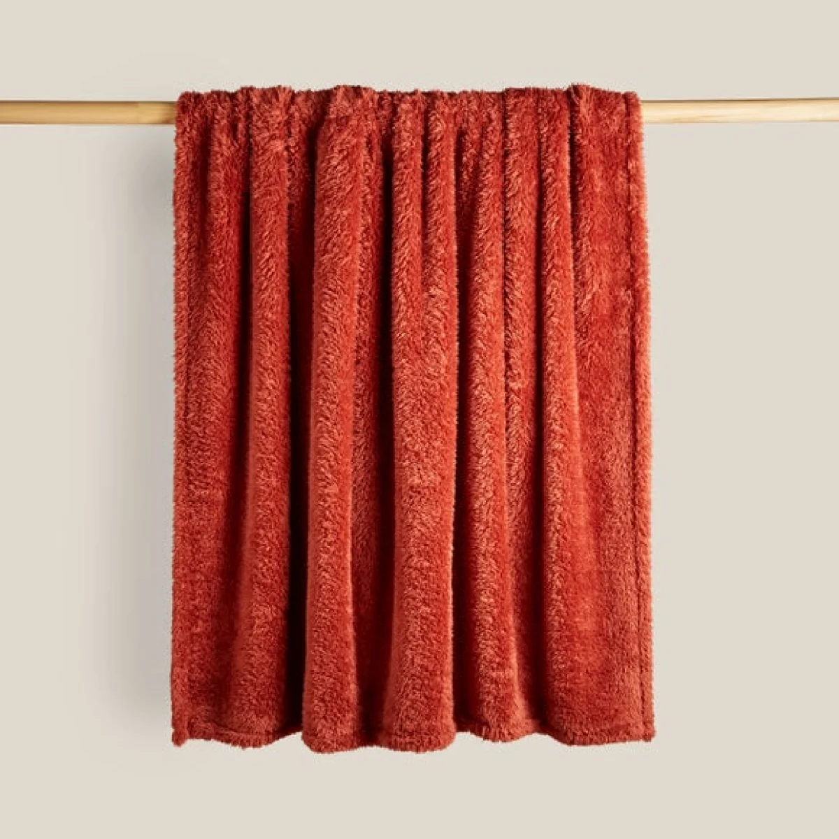 Teddy Bear Throw Teddy Rust Brown – image 2