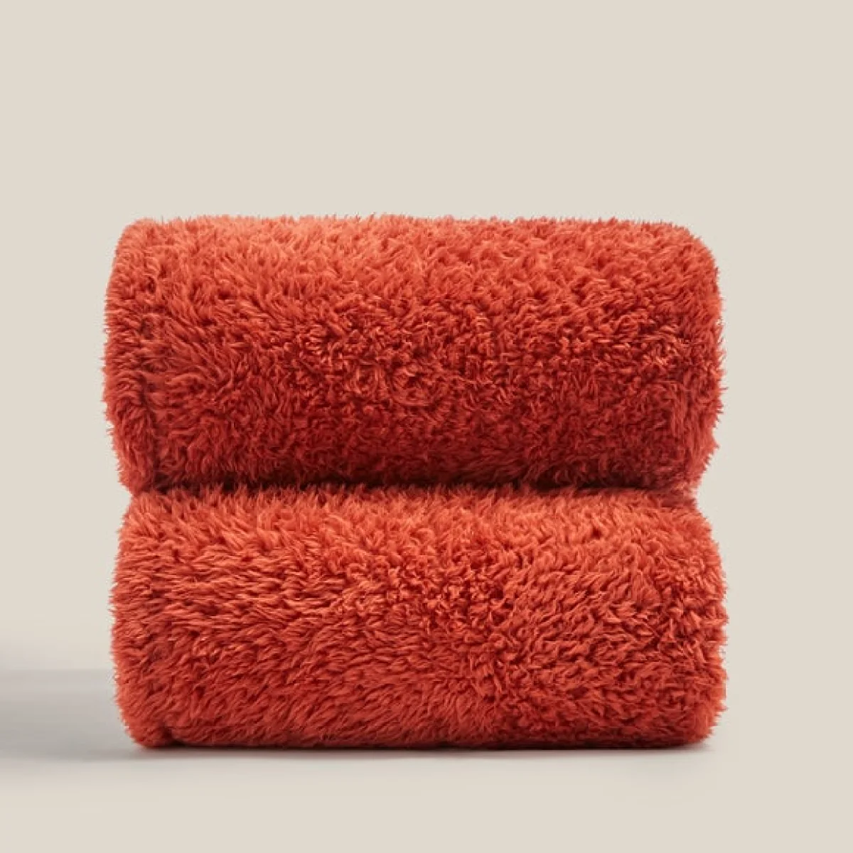 Teddy Bear Throw Teddy Rust Brown – image 4
