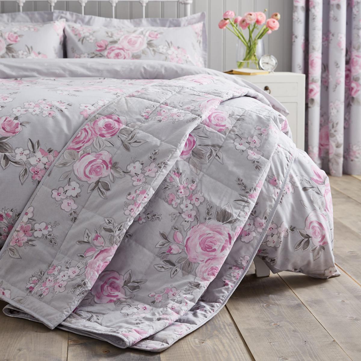 Rosemont Grey Bedspread Grey – image 2