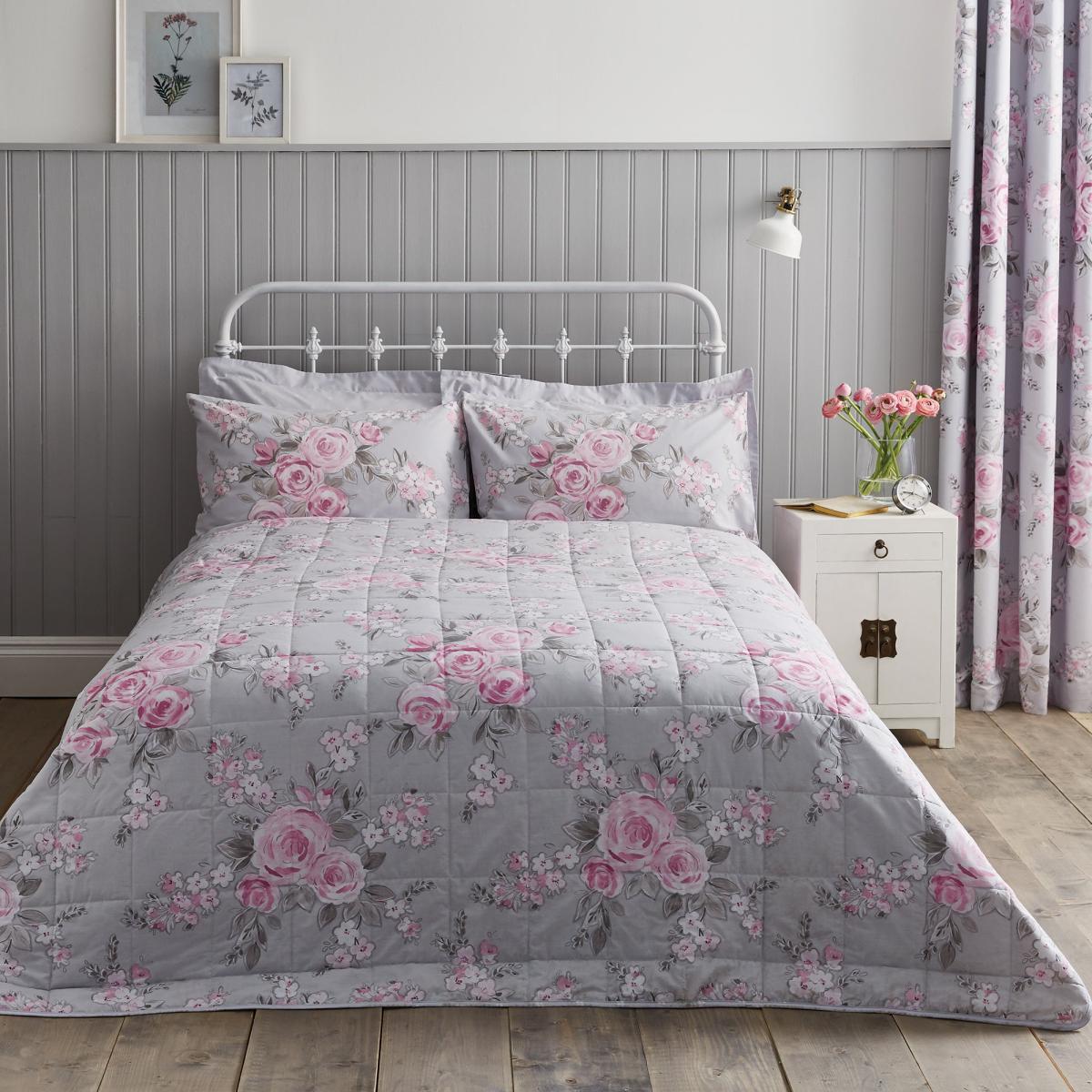 Rosemont Grey Bedspread Grey – image 1