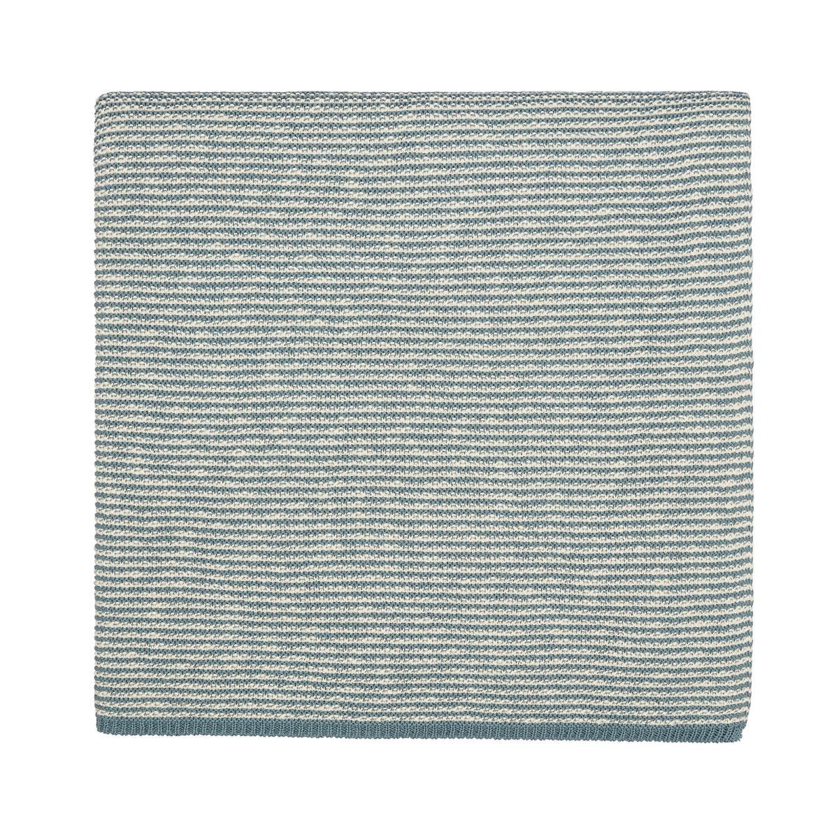 Murmur Edie Lough Green Throw Green and White – image 3