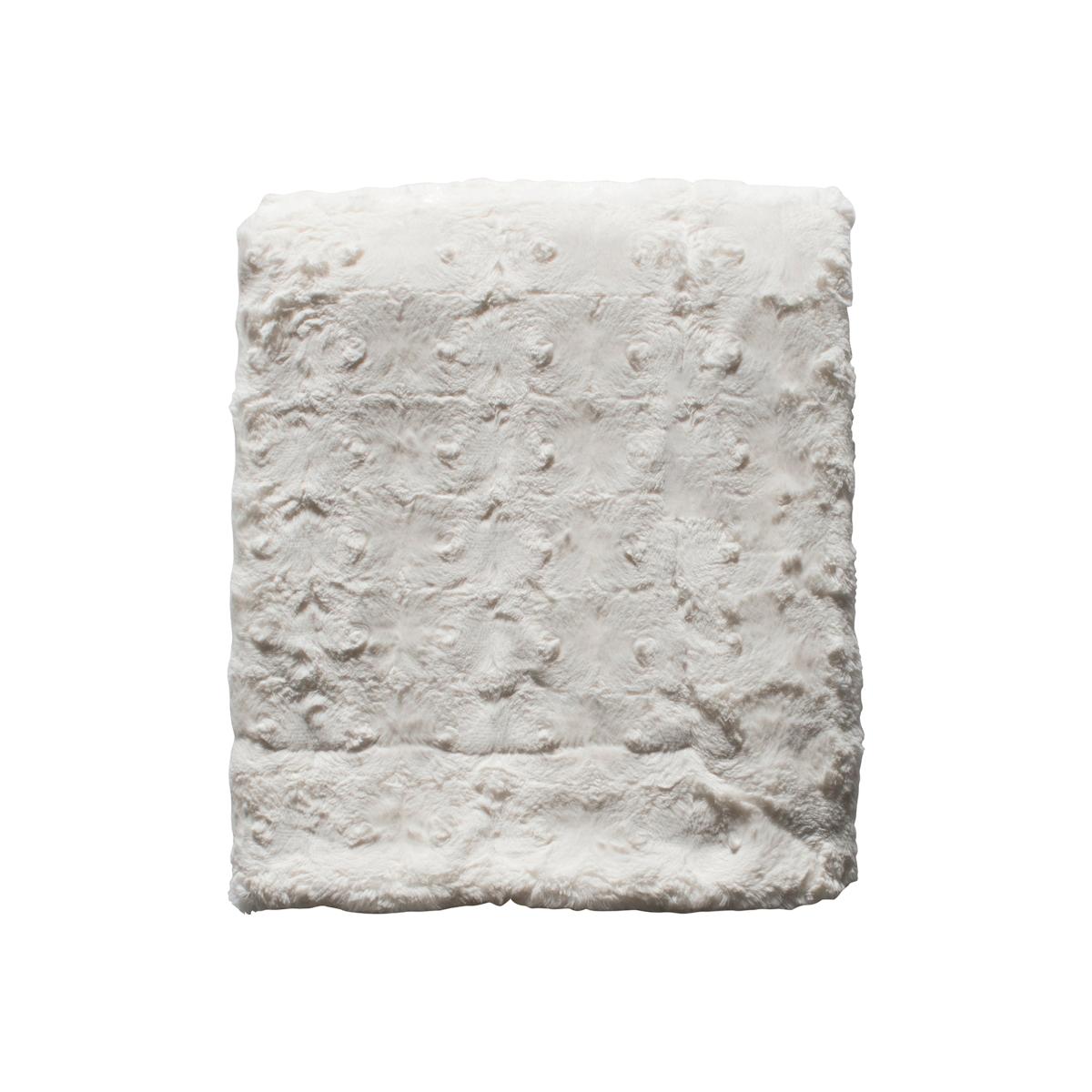 Stamford Fur Throw Cream – image 1
