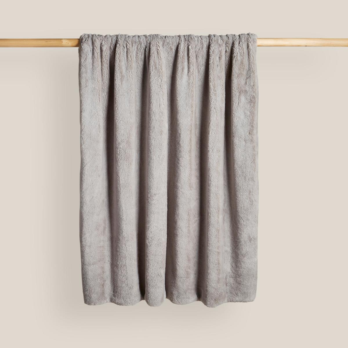 Lenon Plush Throw Grey – image 2
