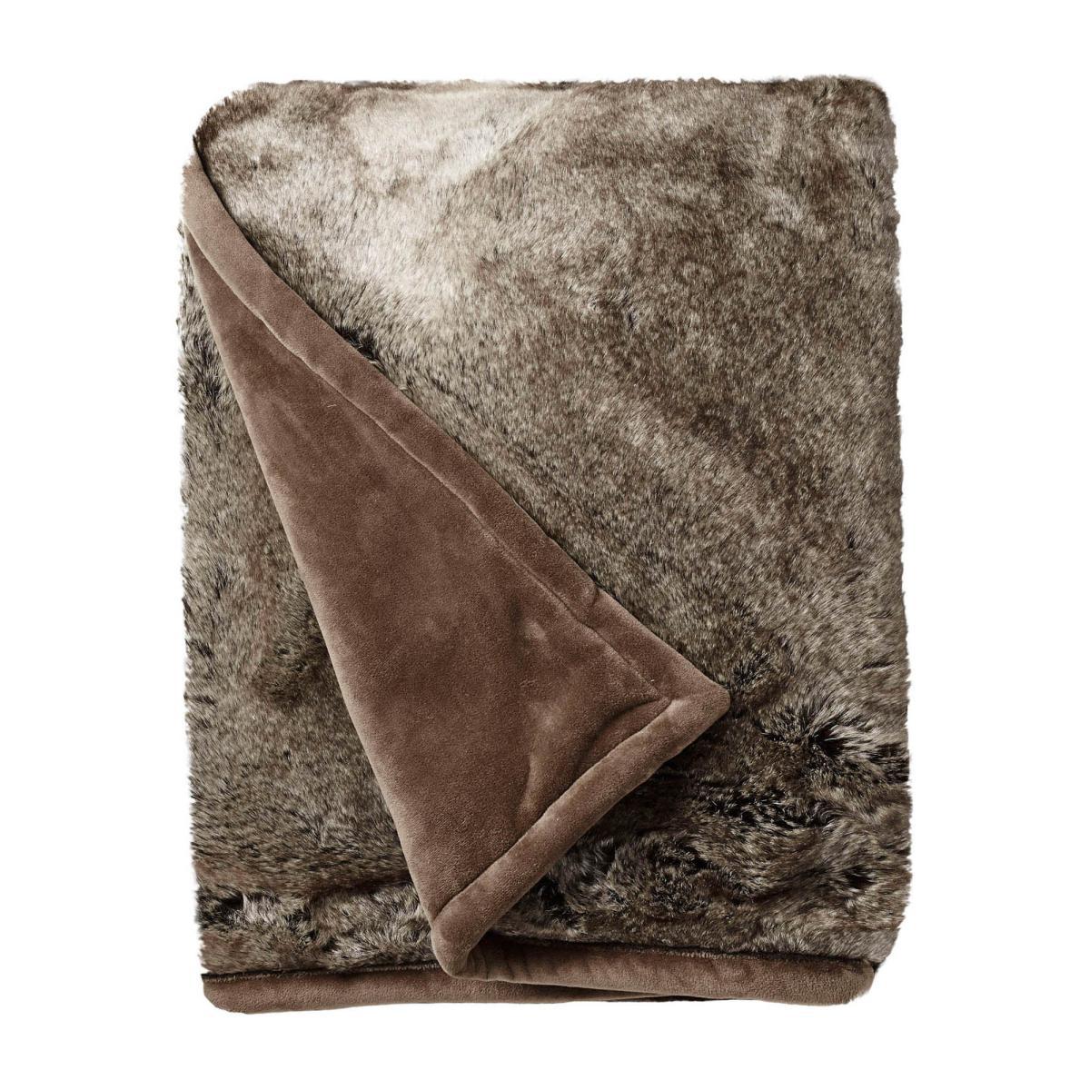 Verbier Faux Fur 150cm x 200cm Throw Natural – image 2