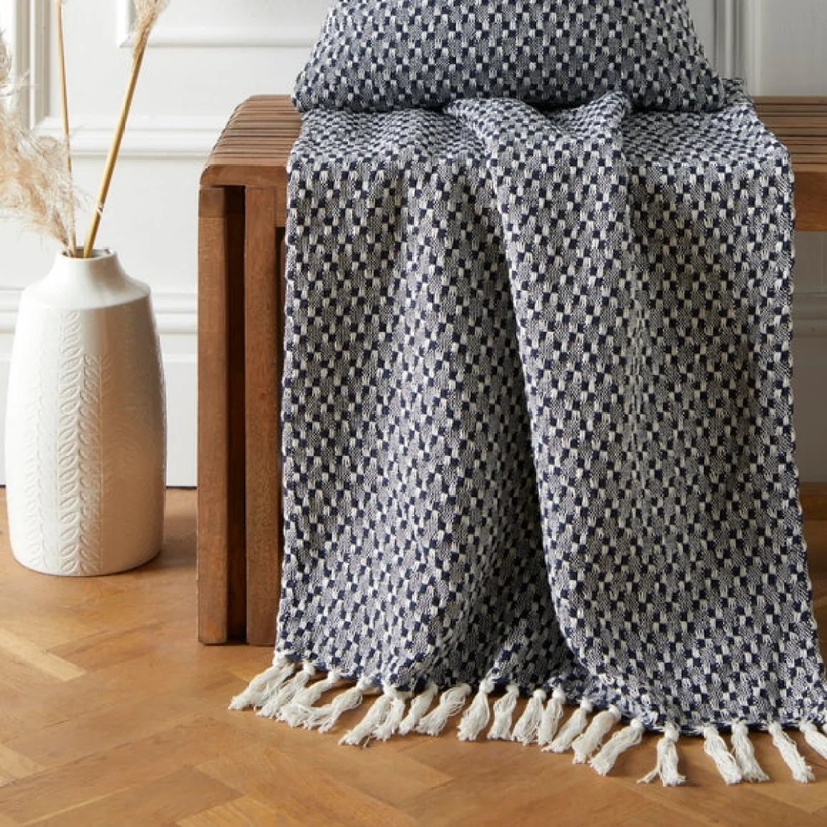 Bexley Throw 130cm x 180cm Ochre (Yellow) – image 2