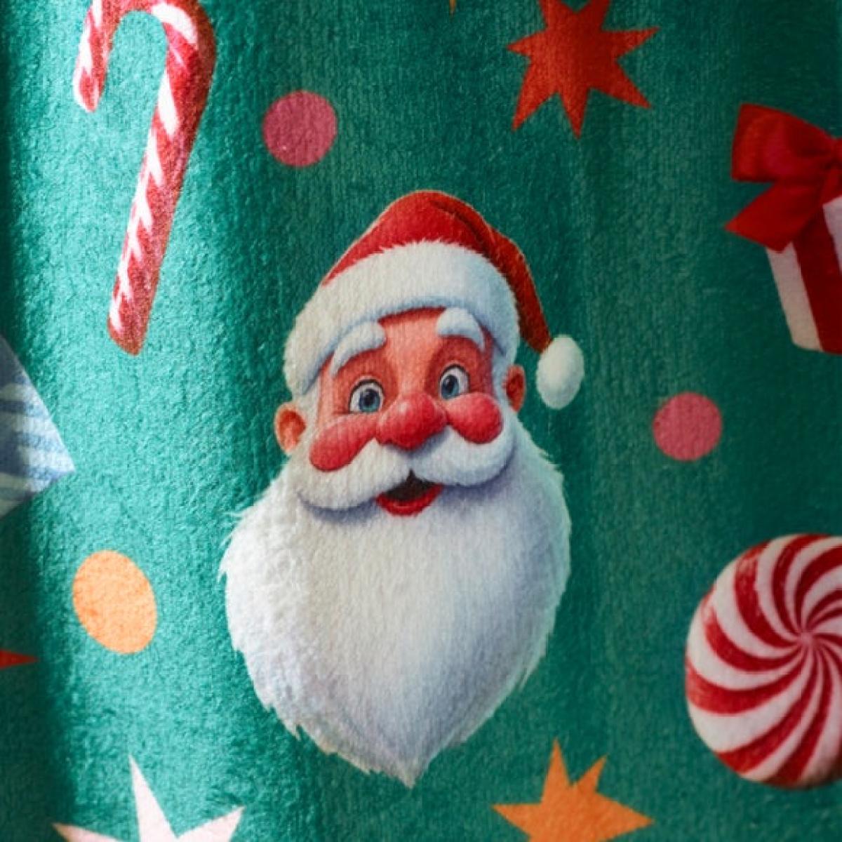 Catherine Lansfield Christmas Icons Throw Blanket 130cm x 170cm – image 2