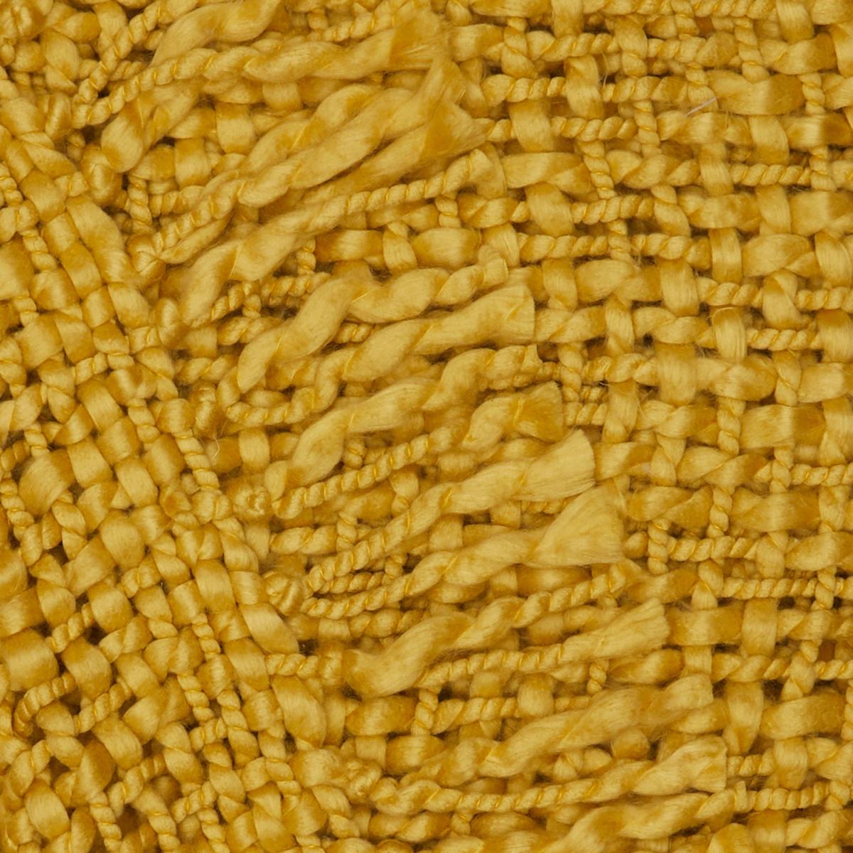 Freya Chunky Knit 130cm x 180cm Throw Orange – image 8