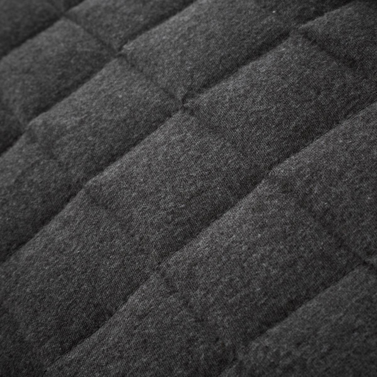 Elements Cotton Jersey Bedspread Grey – image 3