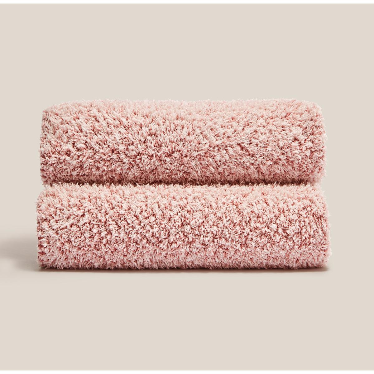 Teddy Bear Soft Marl Throw Pink – image 4