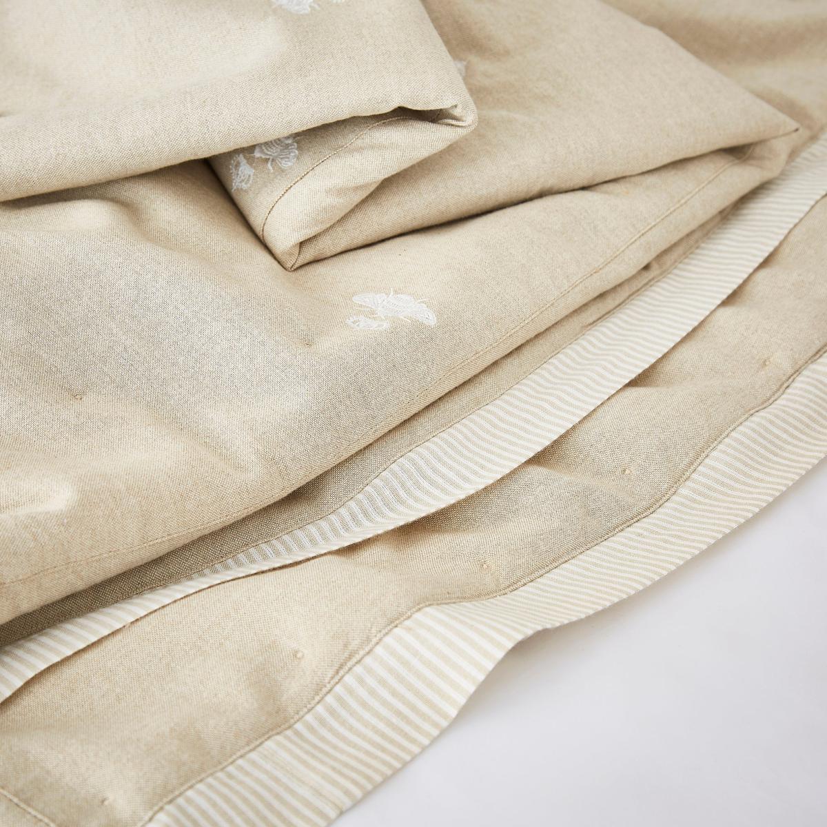 Dorma Embroidered Bee Bedspread Natural (Cream) – image 2